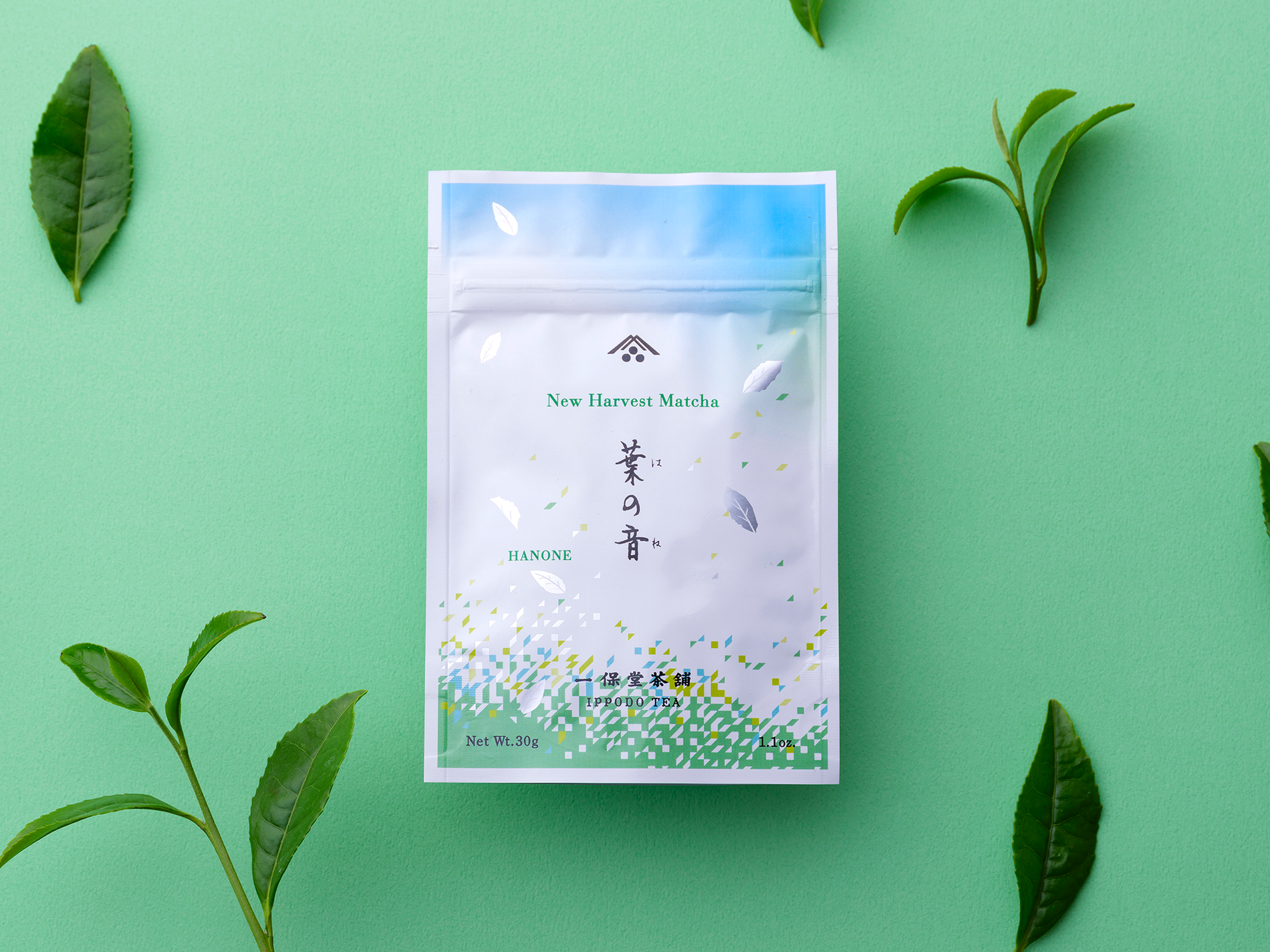 【商品】7/1発売　夏限定抹茶「葉の音（はのね）」