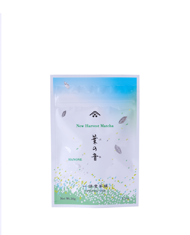 【販売終了】抹茶 葉の音(はのね) 30g袋【7月1日発売・夏季限定】