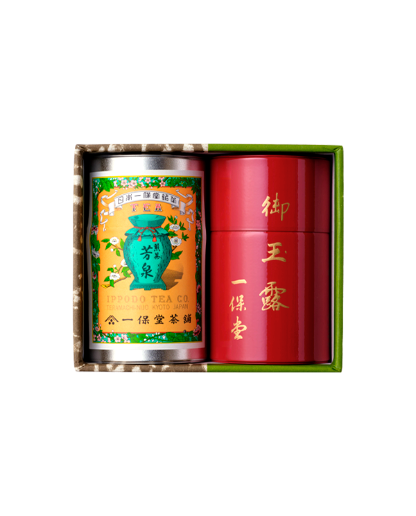 玉露 麟鳳・煎茶 芳泉 (小缶)