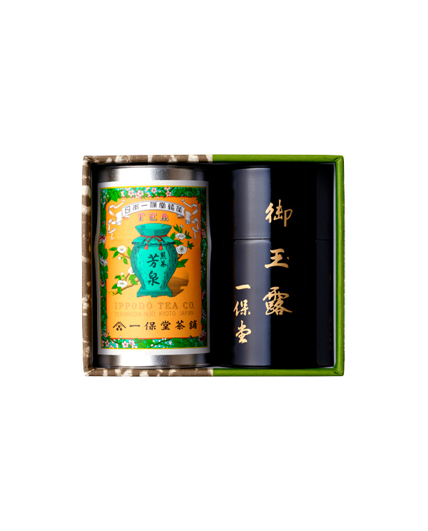 玉露 甘露・ 煎茶 芳泉 (小缶)